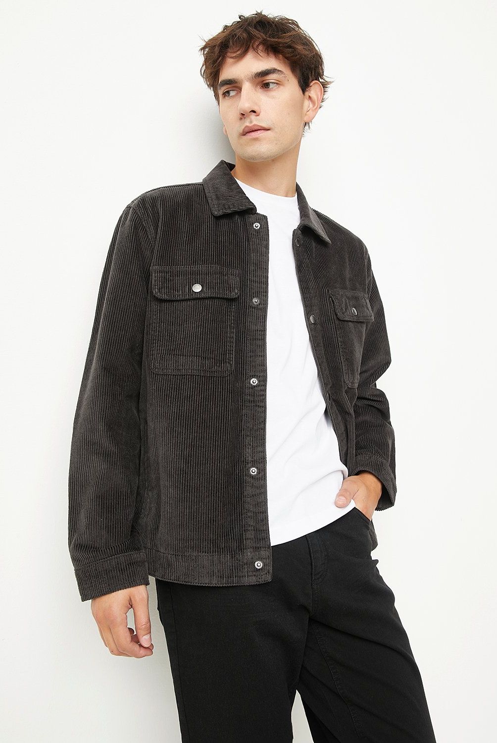 BASEMENT - Chaqueta Cotelé Hombre Basement