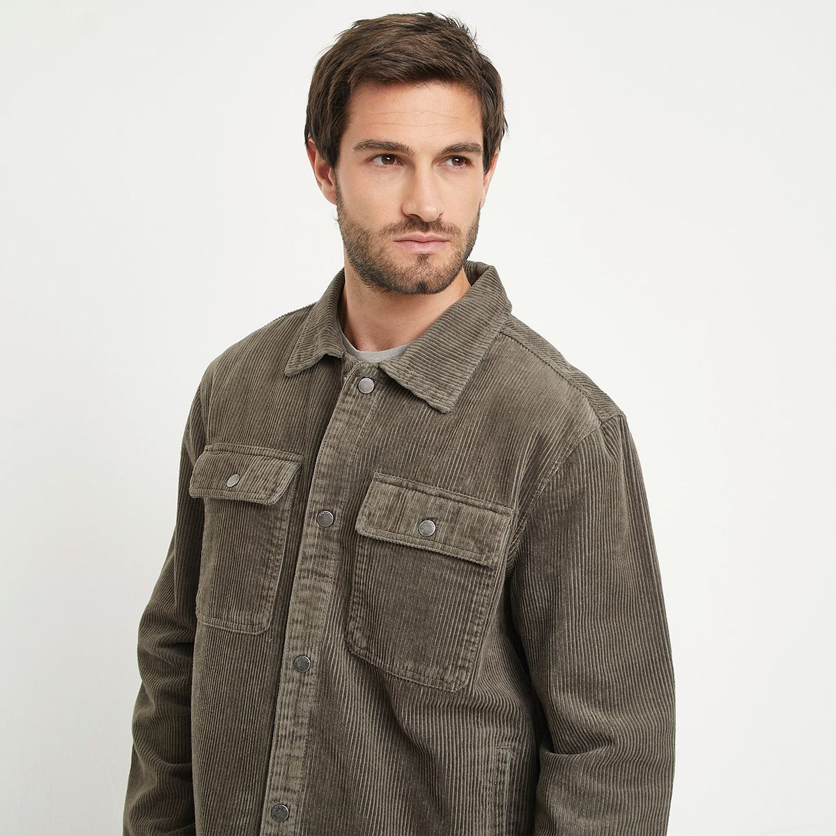 BASEMENT - Chaqueta Cotelé Hombre Basement