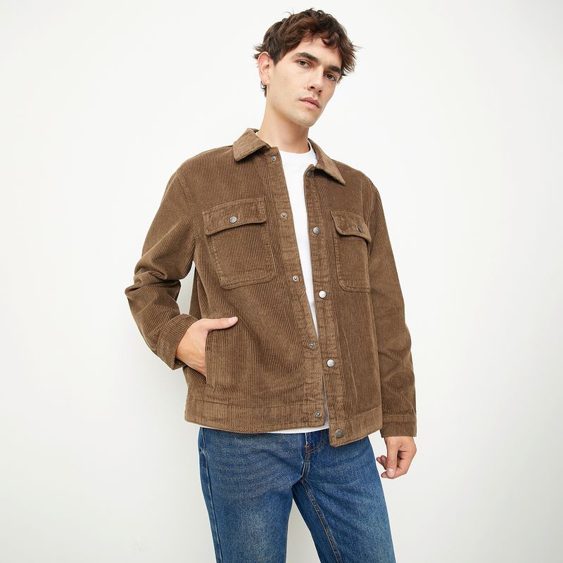 BASEMENT - Chaqueta Cotelé Hombre Basement