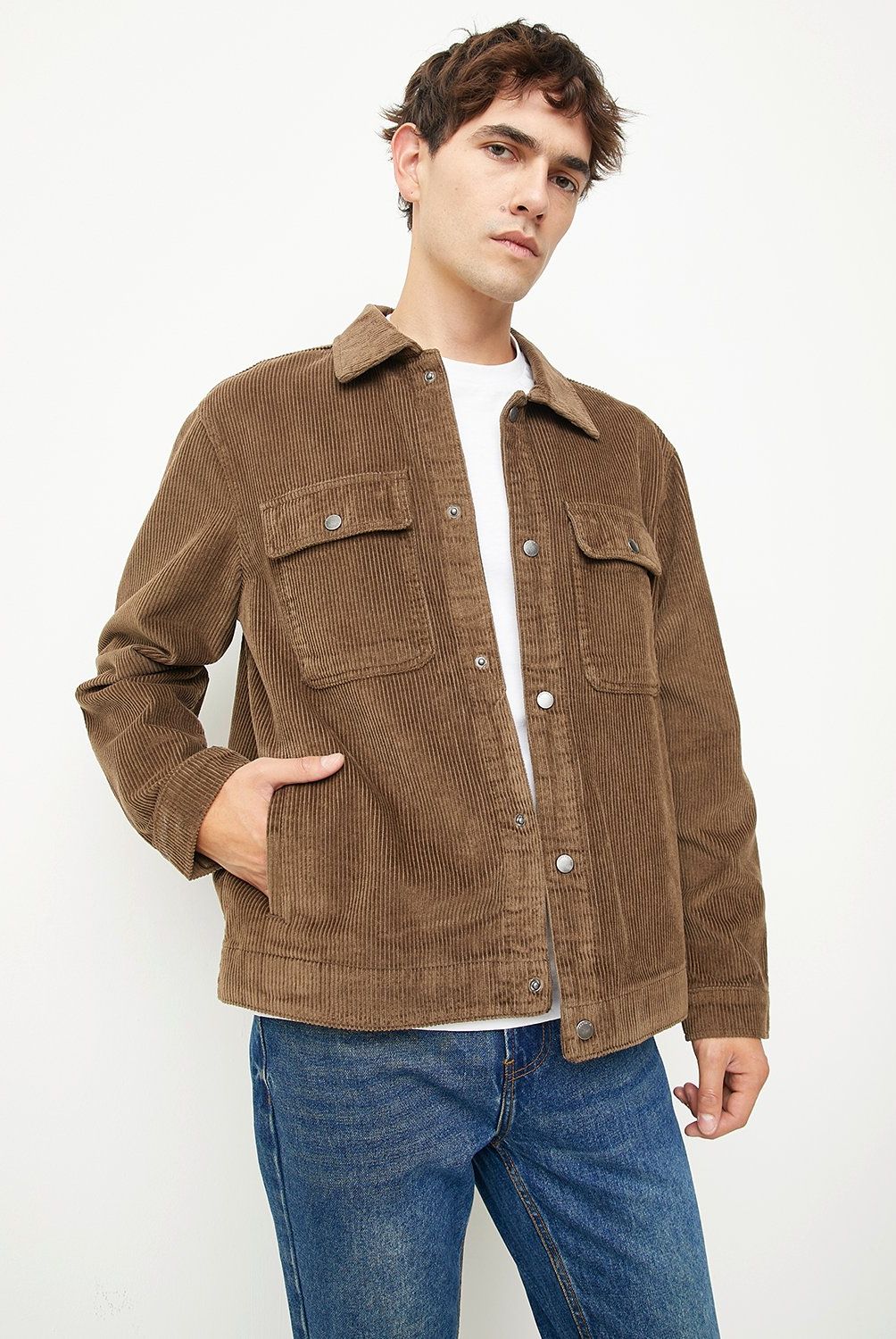 BASEMENT - Chaqueta Cotelé Hombre Basement