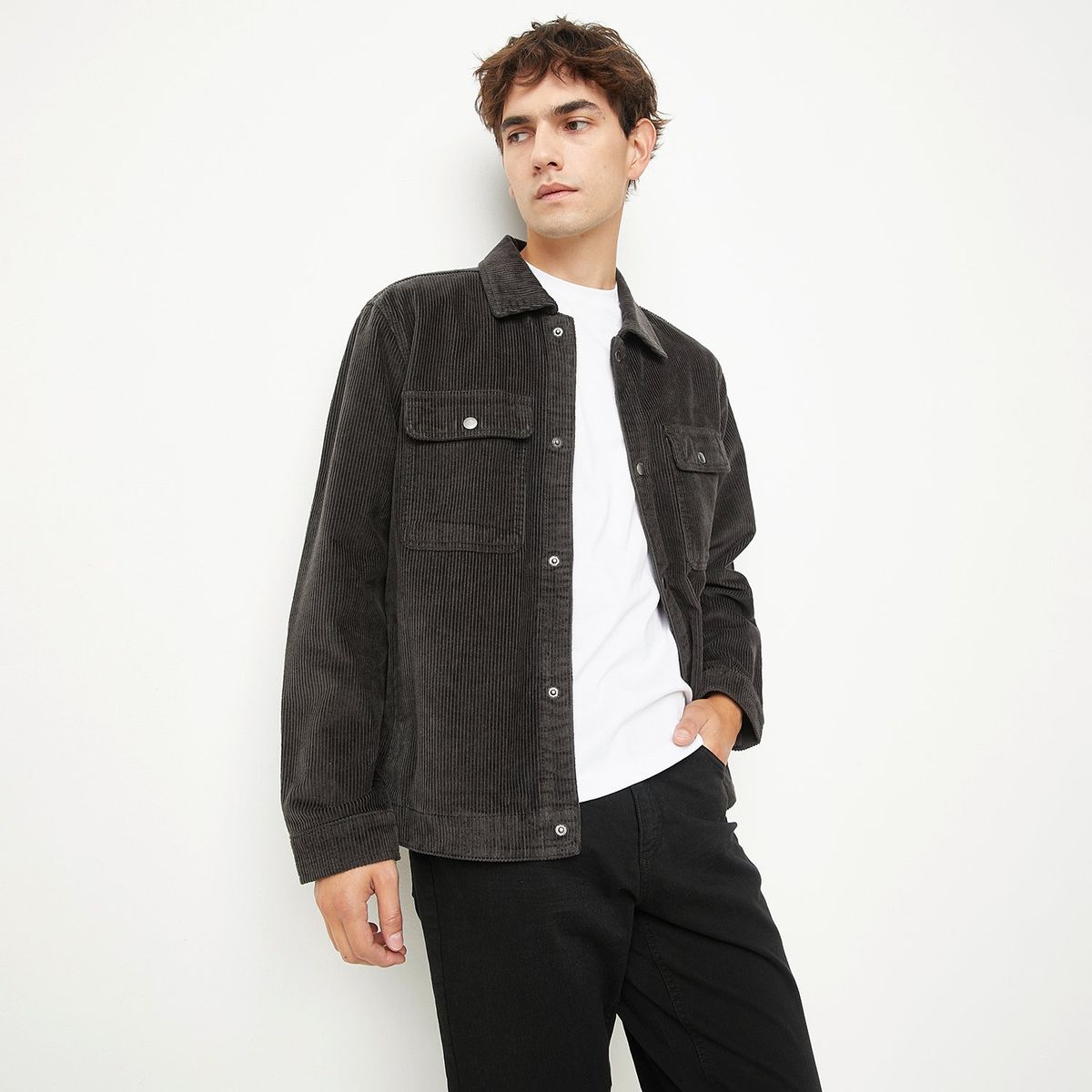 BASEMENT - Chaqueta Cotelé Hombre Basement