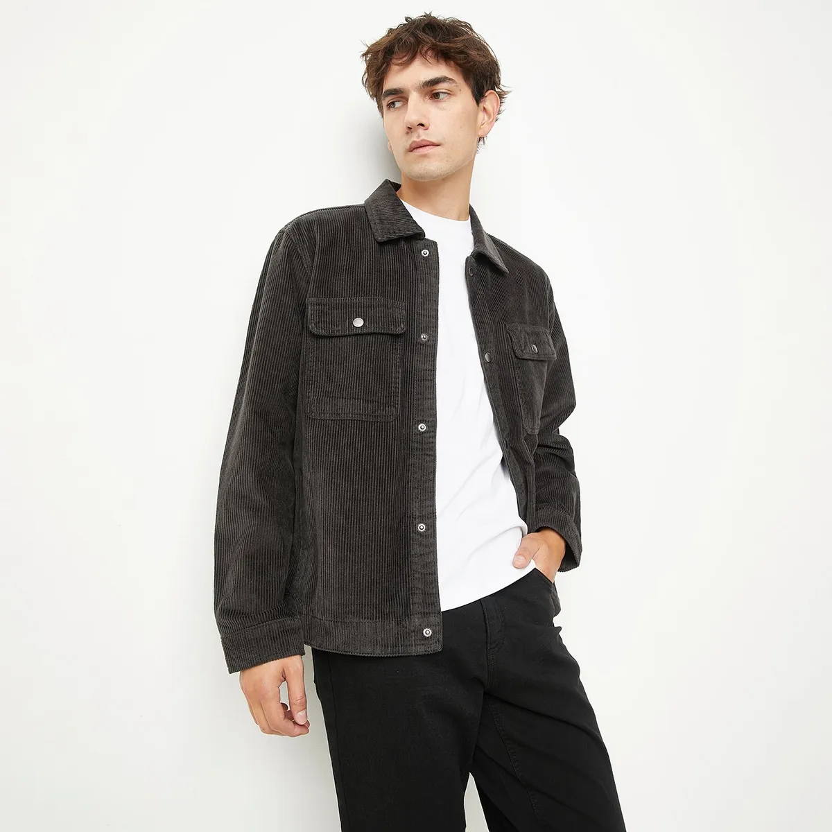 BASEMENT - Chaqueta Cotelé Hombre Basement