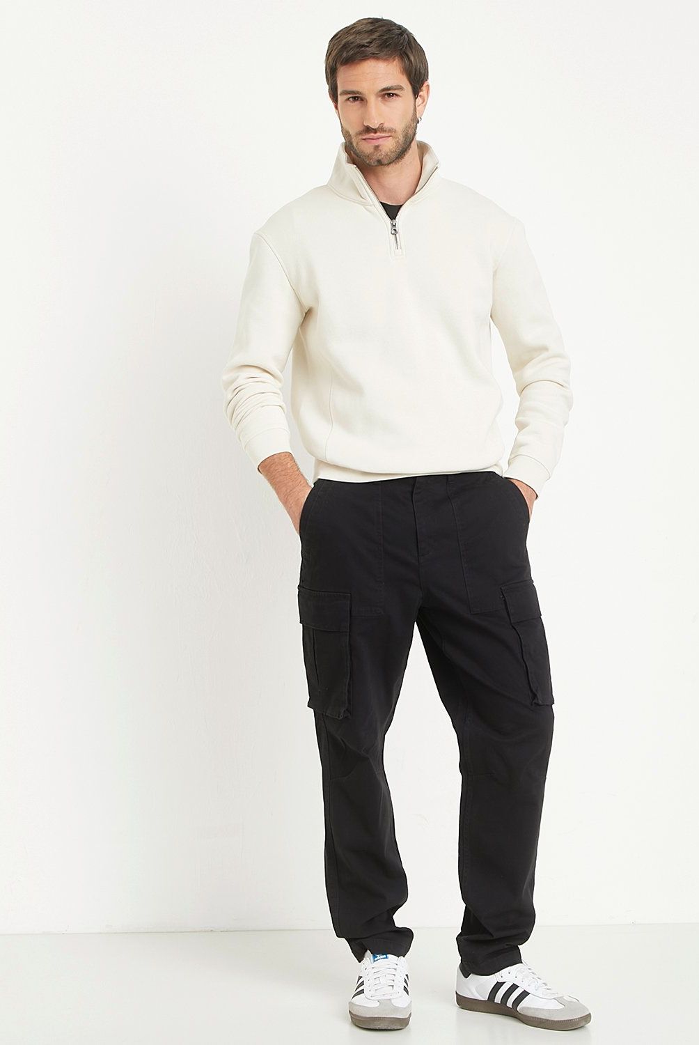 BASEMENT - Jeans Cargo Slim Hombre Basement