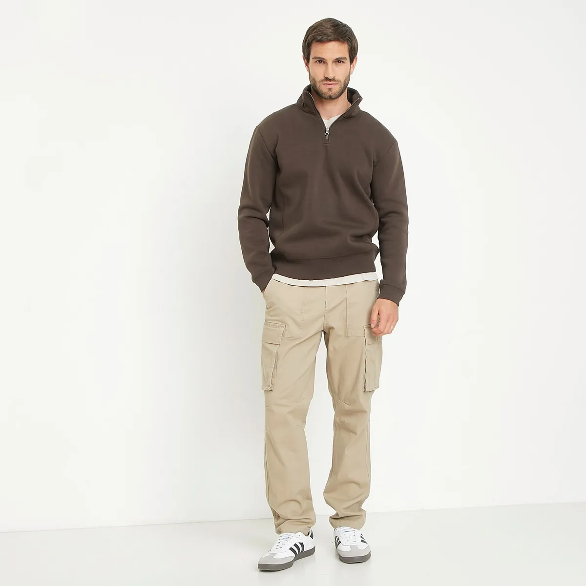 BASEMENT - Jeans Cargo Slim Hombre Basement