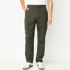 BASEMENT - Jeans Cargo Slim Hombre