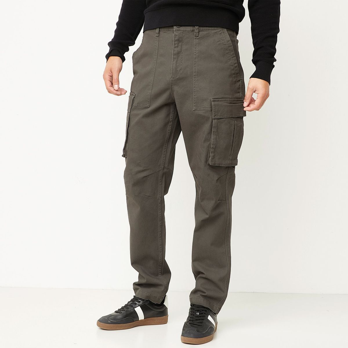 BASEMENT - Jeans Cargo Slim Hombre Basement