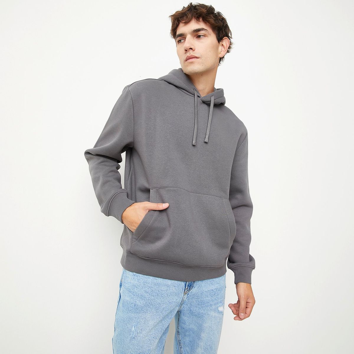 BASEMENT - Polerón Casual Algodón Hombre Basement