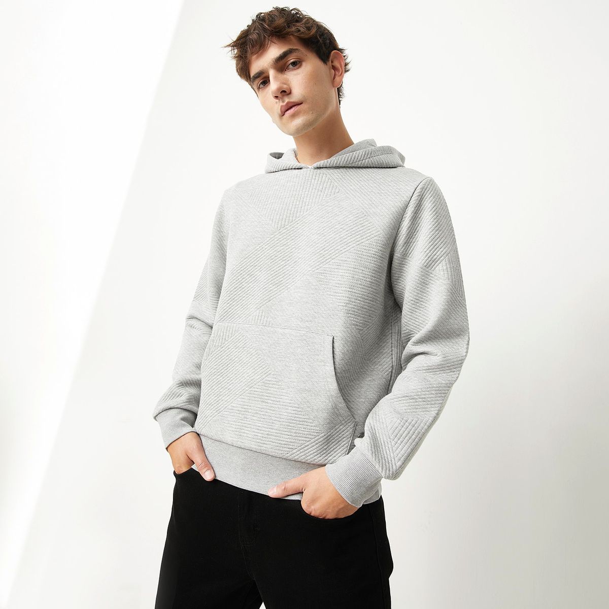 BASEMENT - Polerón Quilt Hombre Basement