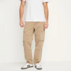 BASEMENT - Jeans 5 Bolsillos Cargo Algodón Hombre