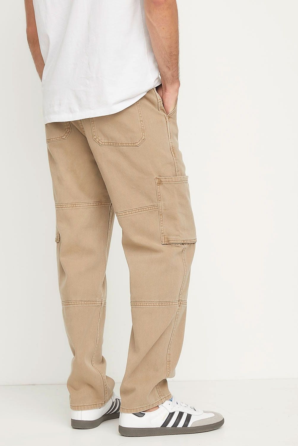 BASEMENT - Jeans Cargo Basement 5 Bolsillos Algodón Hombre