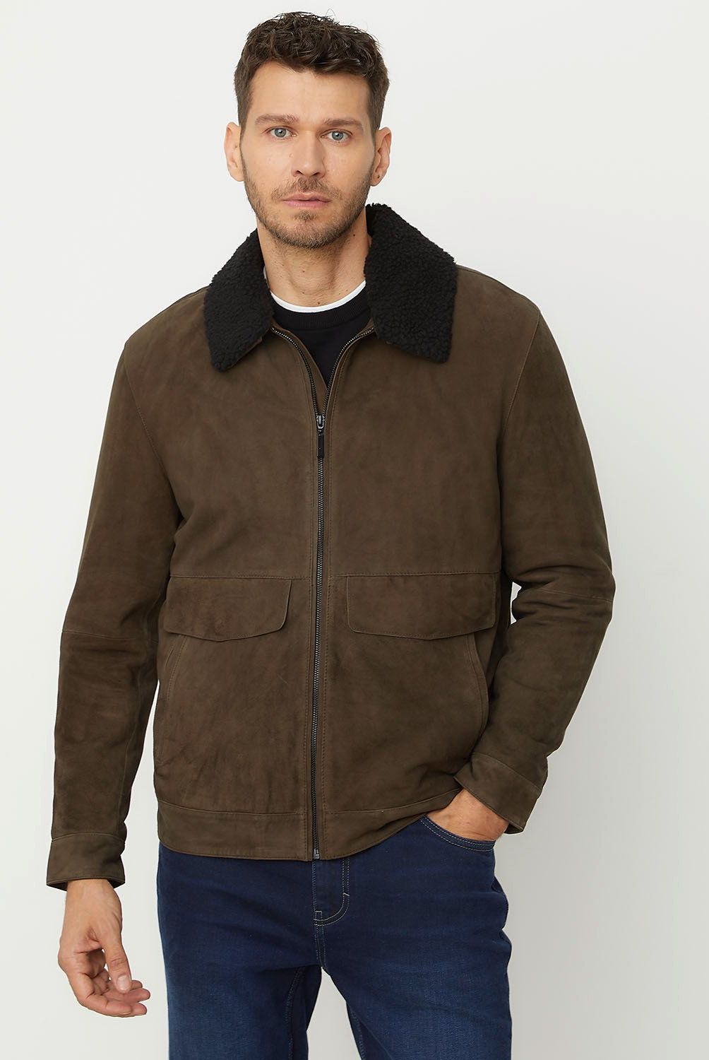 WOLF&HANK - Chaquetas Cuero Hombre Wolf&Hank