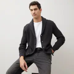 WOLF&HANK - Cardigan Manga Larga Algodón Hombre