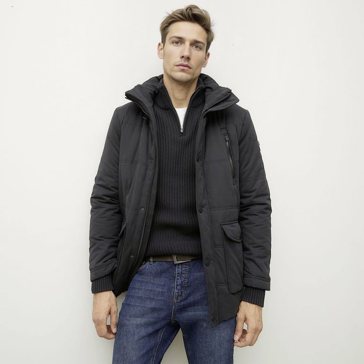 WOLF&HANK - Chaqueta Casual Hombre Wolf&Hank