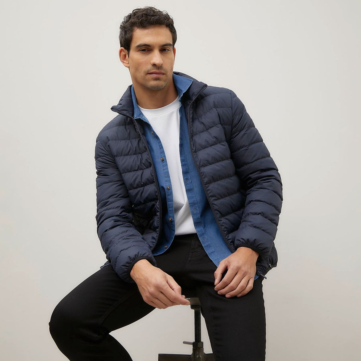 WOLF&HANK - Parka Pluma Impermeable Wolf&Hank Hombre