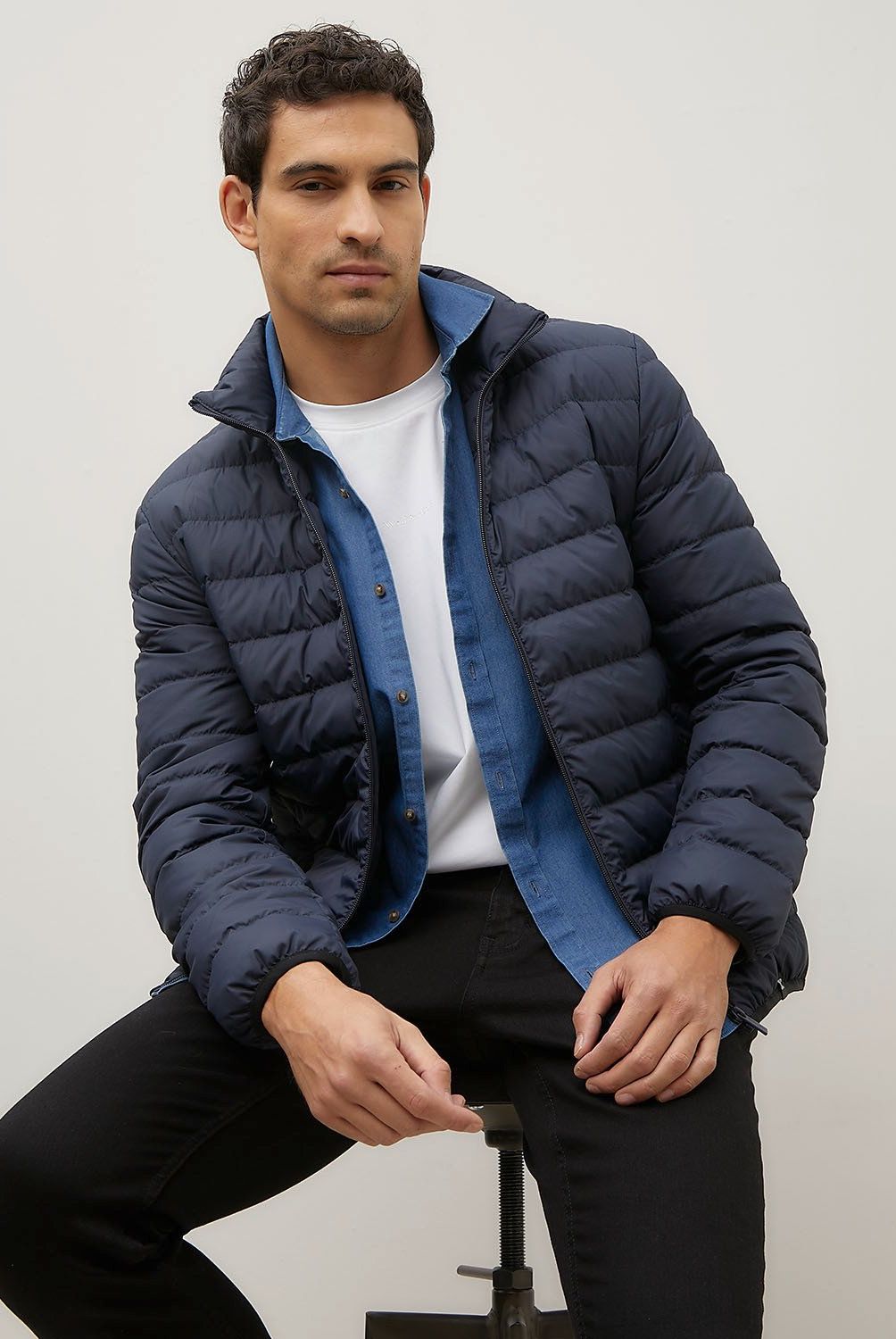 WOLF&HANK - Parka Pluma Impermeable Wolf&Hank Hombre