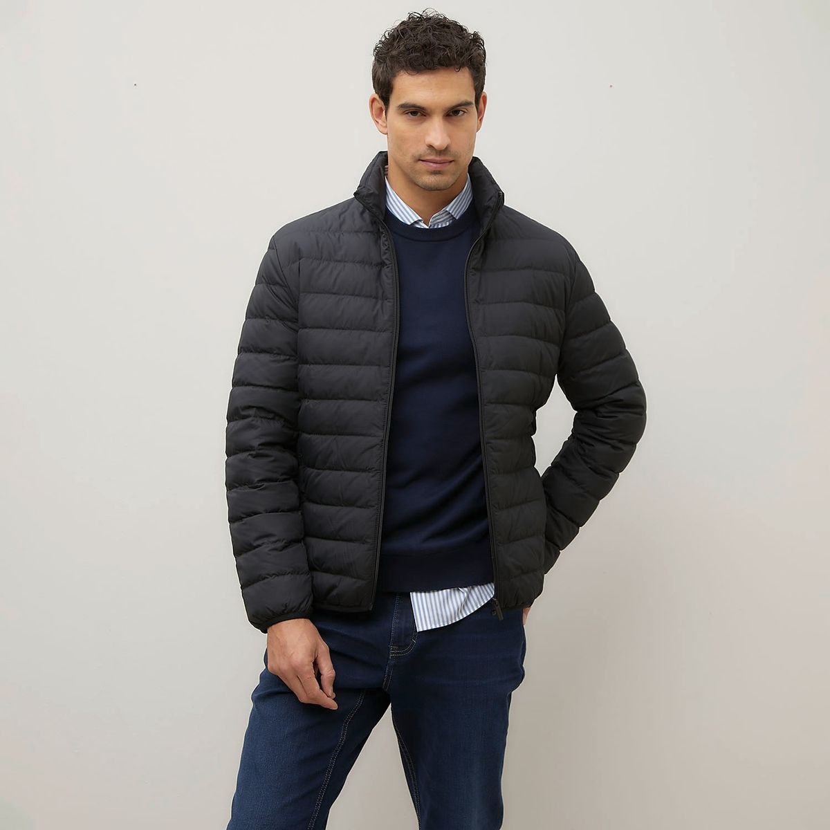 WOLF&HANK - Parka Pluma Impermeable Wolf&Hank Hombre