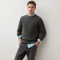 WOLF&HANK - Sweater Casual Algodón Cuello Redondo Hombre