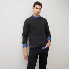 WOLF&HANK - Sweater Casual Algodón Cuello Redondo Hombre