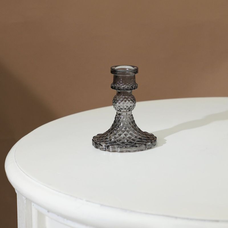 SENCAM - Candelabro Bajo Smokey Sencam