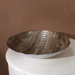 DEKOR CAM - Bowl 40X9 Cm Chocolate