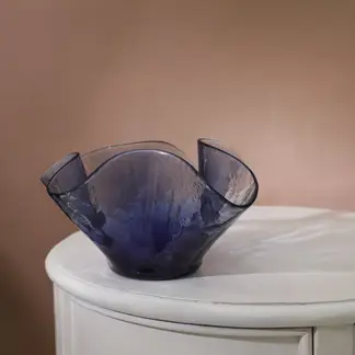 DEKOR CAM - Fuente Waves 35 Cm Azul