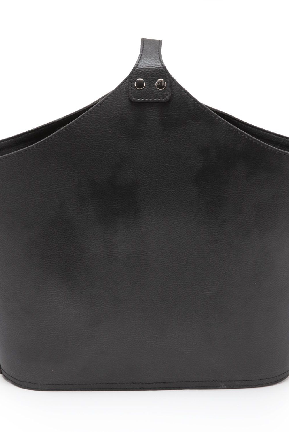 DERIA - Revistero Cuero Negro 40x25 Cm Deria