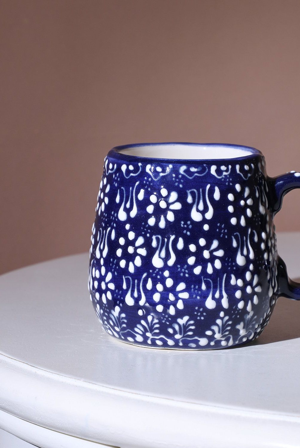 MYTH ARTS - Mug Cerámica Texturizada Azul Myth Arts