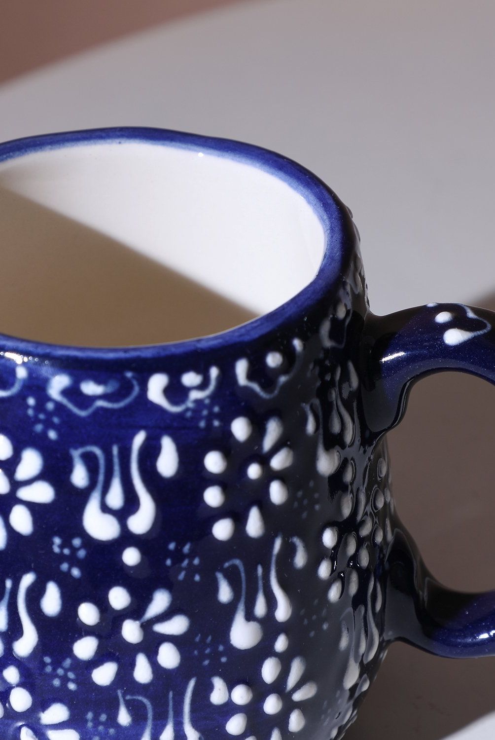 MYTH ARTS - Mug Cerámica Texturizada Azul Myth Arts