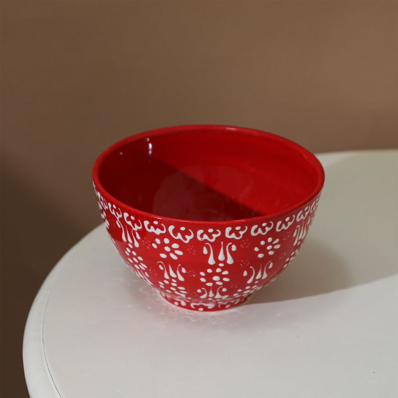 MYTH ARTS - Bowl Cerámica Rojo Texturizado Myth Arts