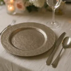 DEKOR CAM - Plato De Sitio Ocre 32 Cm