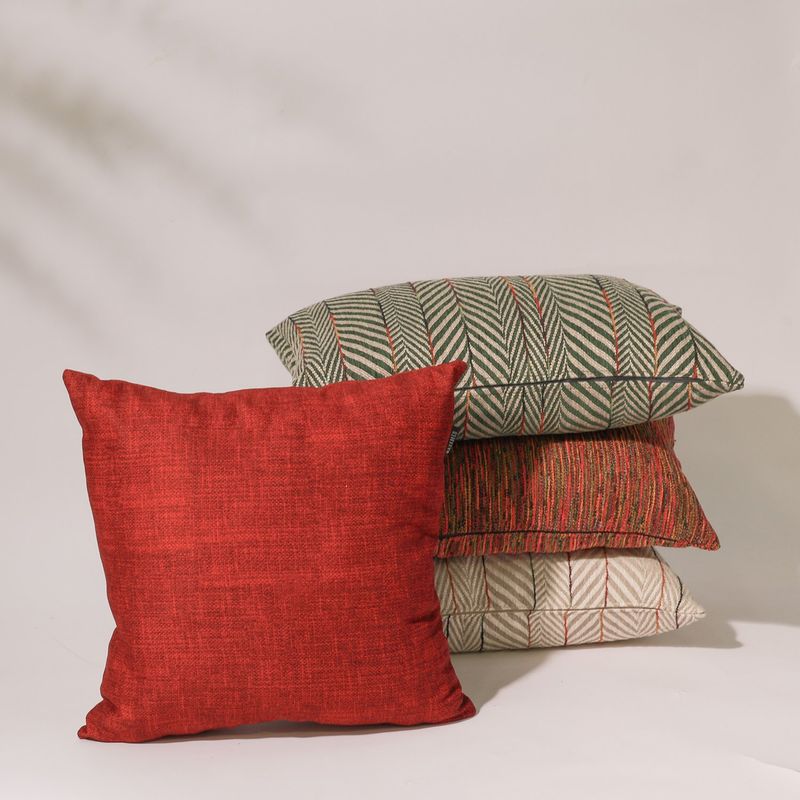 MAXXDECO - Cojin Bordeaux 50X50 Cm Maxdeco