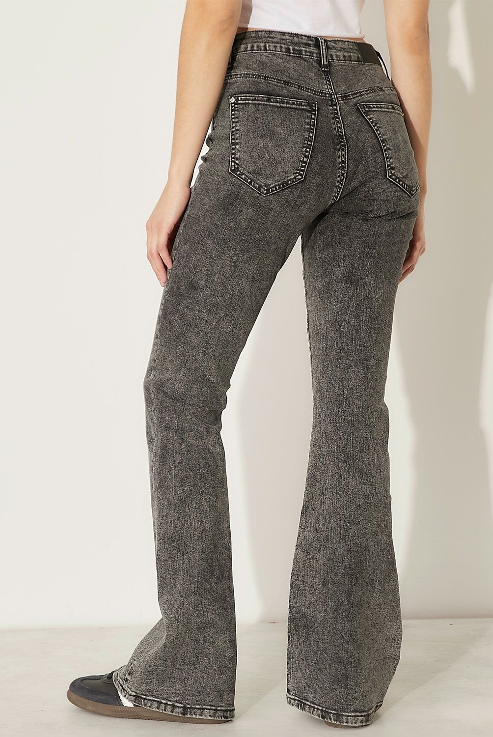 SYBILLA - Jeans Sybilla Grace Flare Tiro Alto Mujer