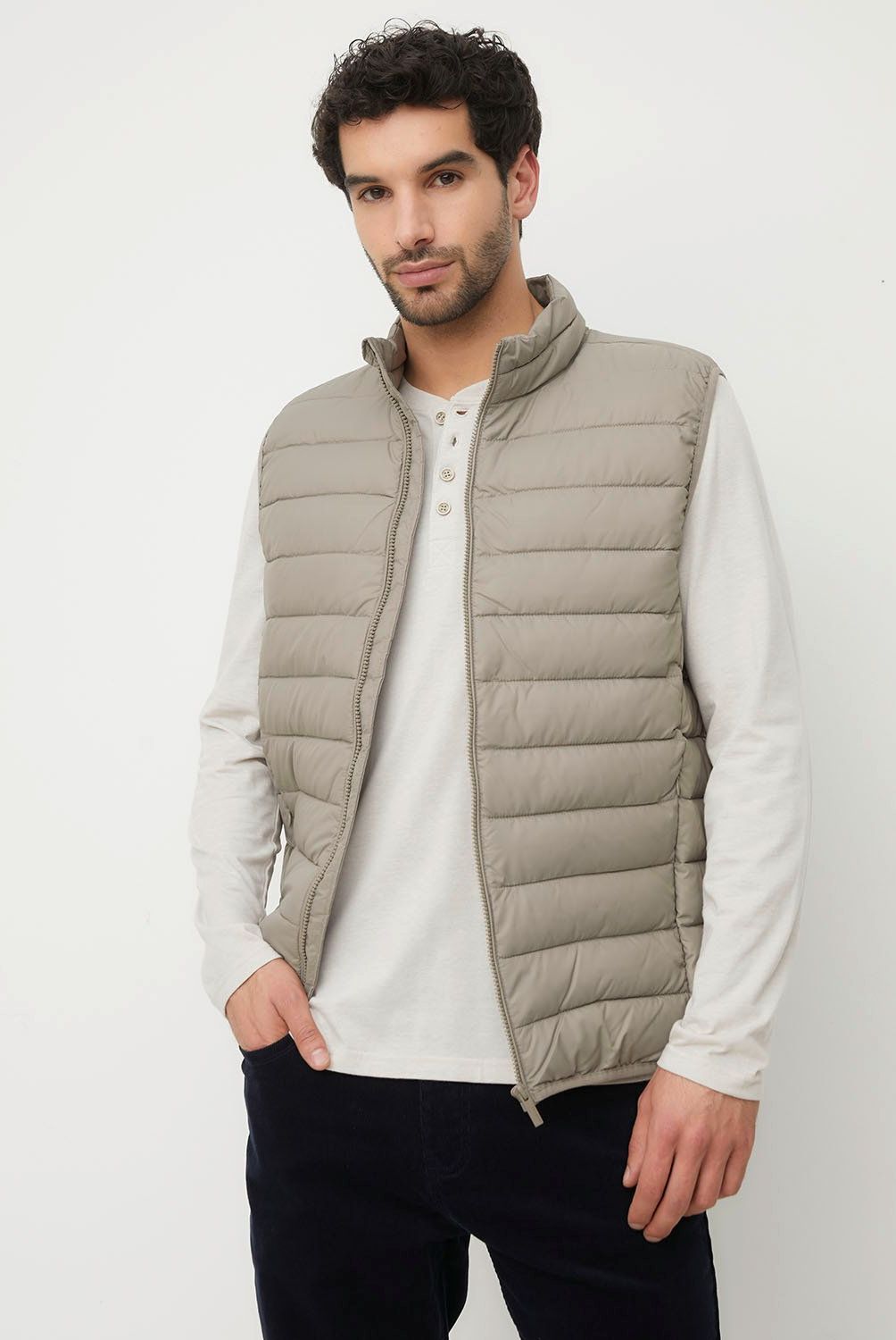NEWPORT - Chaleco Parka Sin Mangas Newport Nevada Hombre