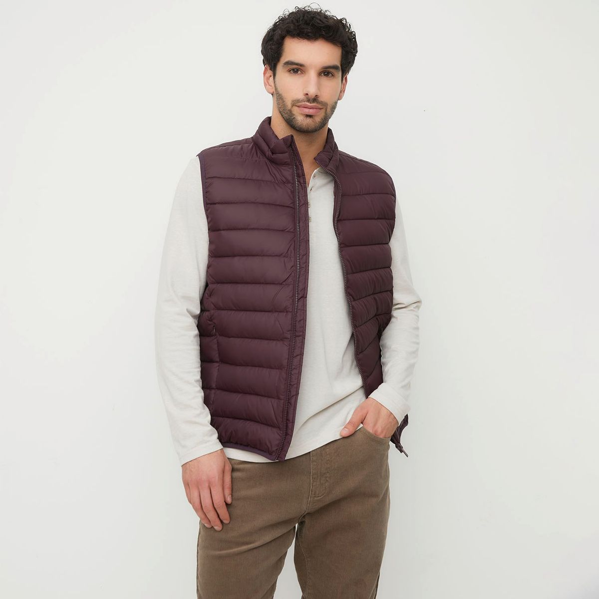 NEWPORT - Chaleco Parka Sin Mangas Newport Nevada Hombre