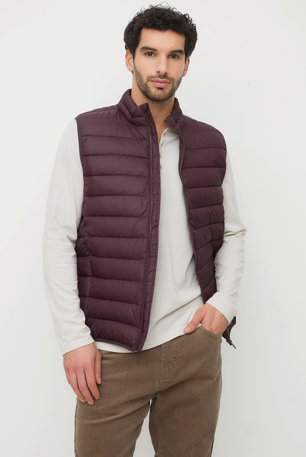 NEWPORT - Chaleco Parka Sin Mangas Newport Nevada Hombre