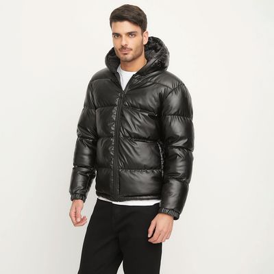 Imagen 2 del producto Chaqueta Puffa Hombre Con Gorro