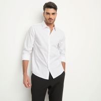 Camisa Manga Larga Slim Fit Hombre