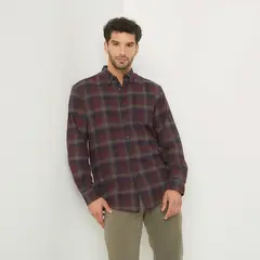 NEWPORT - Camisa Manga Larga Casual Algodón Hombre