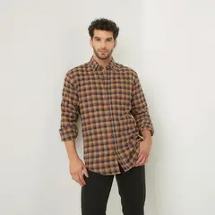 NEWPORT - Camisa Manga Larga Casual Algodón Hombre