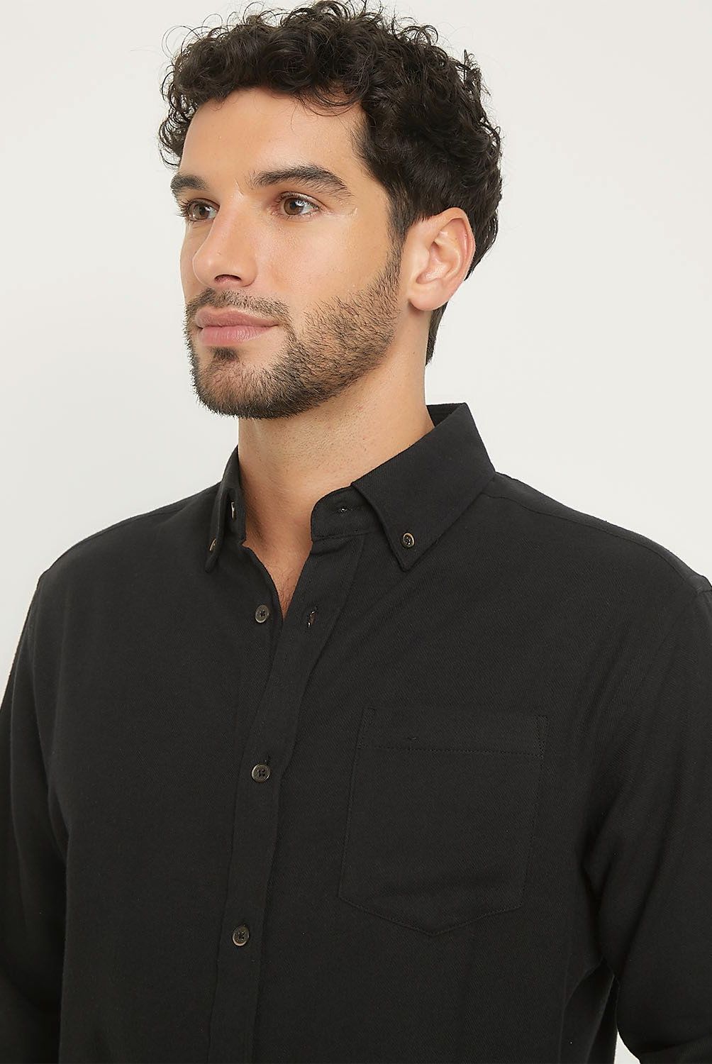 NEWPORT - Camisa Manga Larga Casual Algodón Hombre Newport