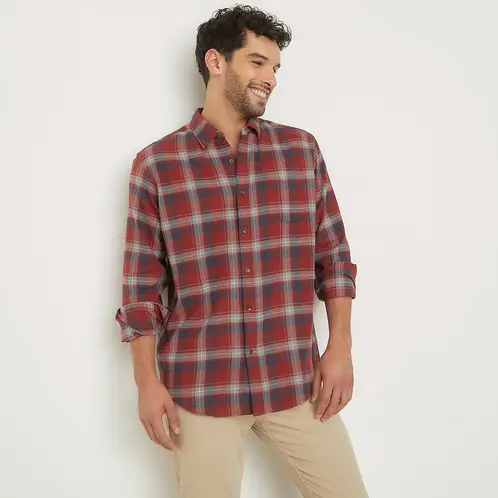 NEWPORT - Camisa Manga Larga Casual Algodón Hombre