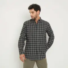 NEWPORT - Camisa Manga Larga Casual Algodón Hombre