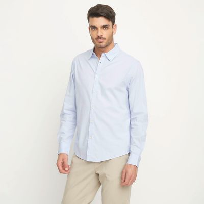 Imagen 2 del producto Camisa Manga Larga Rayas Slim Fit Hombre