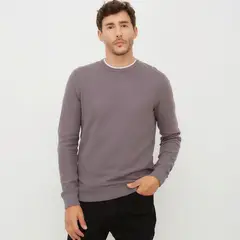 NEWPORT - Sweater Casual de Algodón Hombre Manga Larga