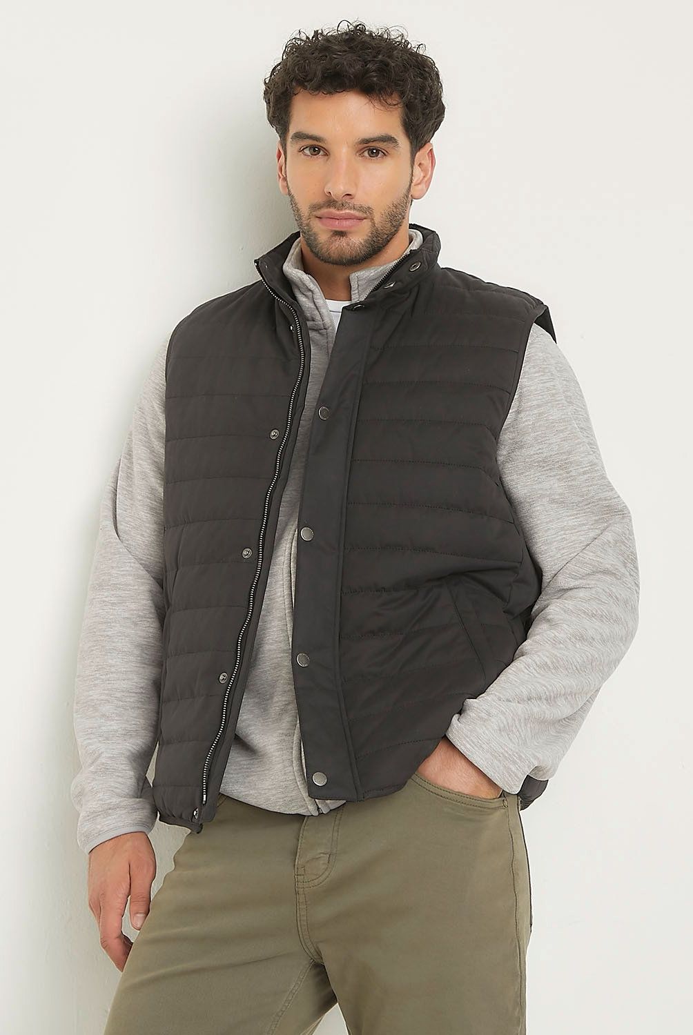 NEWPORT - Parka Sin Mangas Casual Hombre Newport
