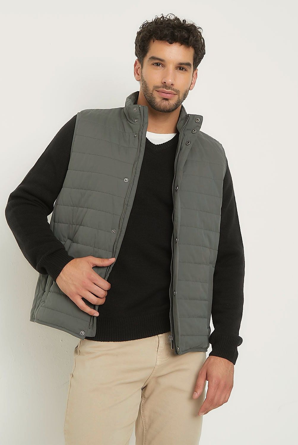 NEWPORT - Parka Sin Mangas Casual Hombre Newport