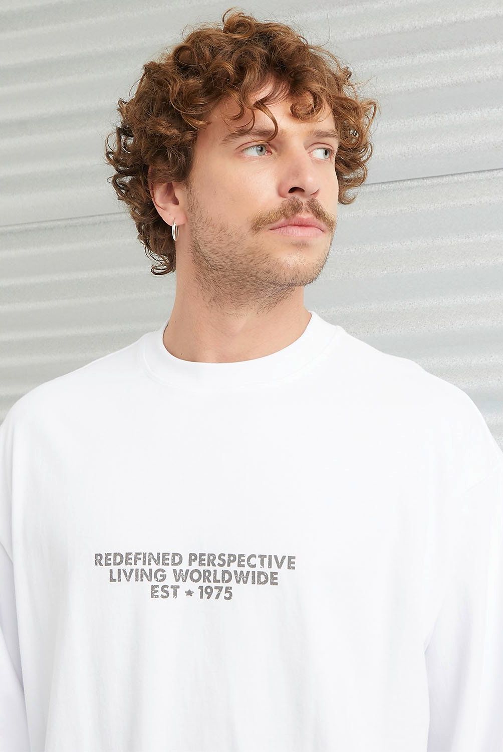 AMERICANINO - Polera Manga Larga Relaxed Fit Hombre Americanino