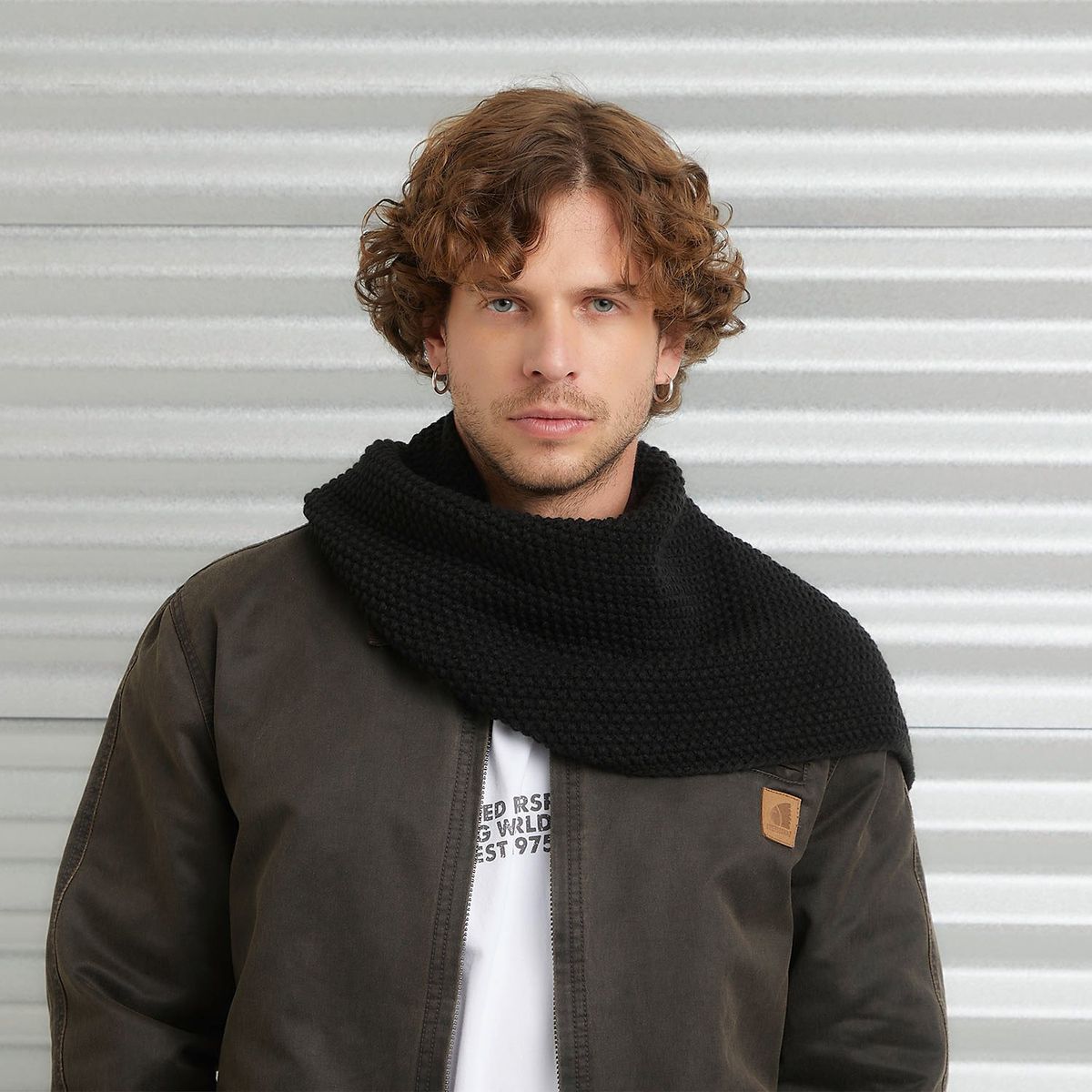 AMERICANINO - Bufanda Juvenil Hombre Americanino