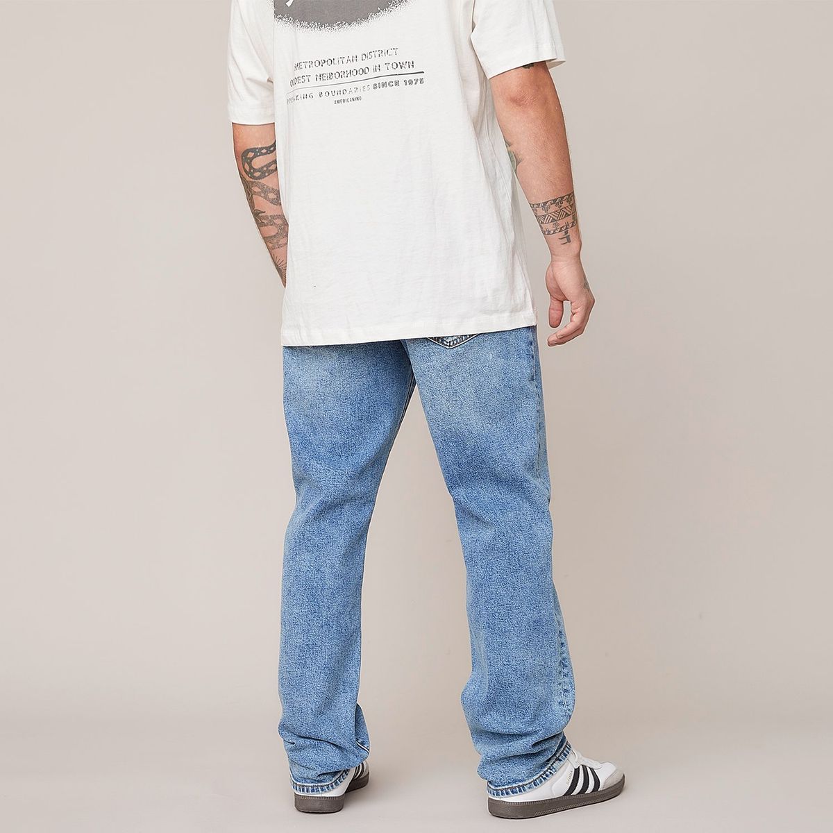 AMERICANINO - Jeans Straight Americanino Casual Hombre Algodón