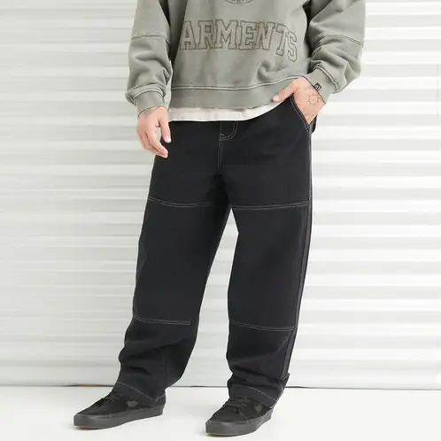 AMERICANINO - Jeans Carpintero Tiro Alto Relax Hombre